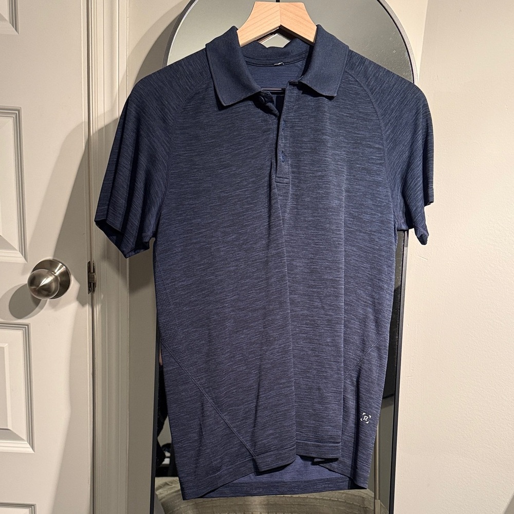 Men's Lululemon Navy Athletic Polo Shirt